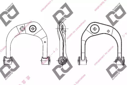 Рычаг независимой подвески колеса DJ PARTS DA1431